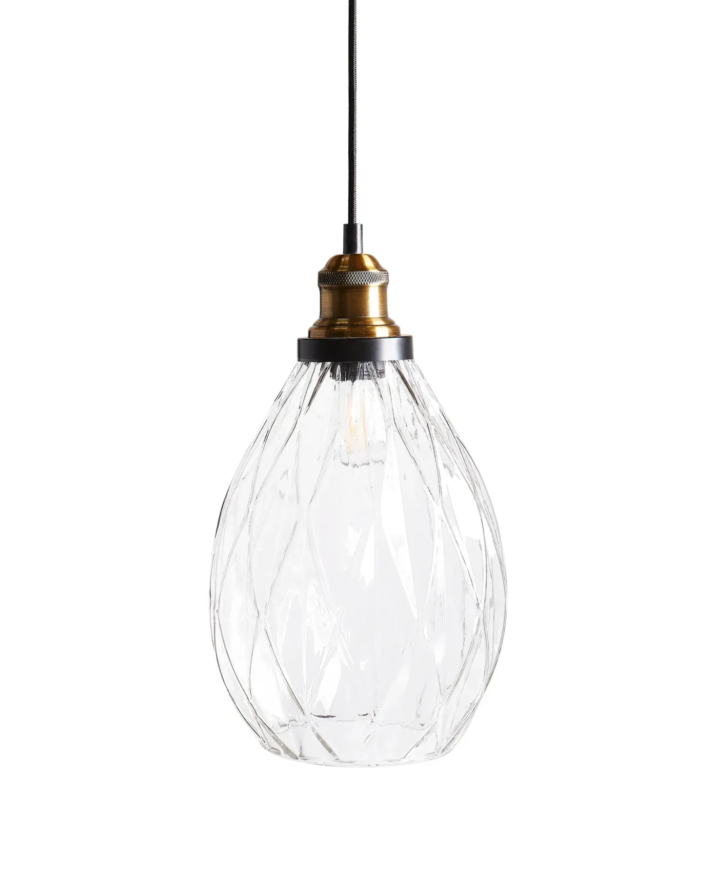 Loftlampe COOSA Glas Transparent