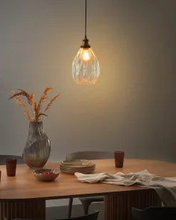 Loftlampe COOSA Glas Transparent