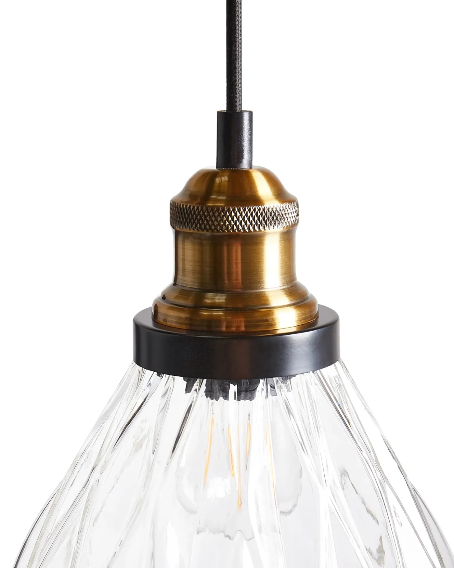 Loftlampe COOSA Glas Transparent