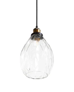Loftlampe COOSA Glas Transparent