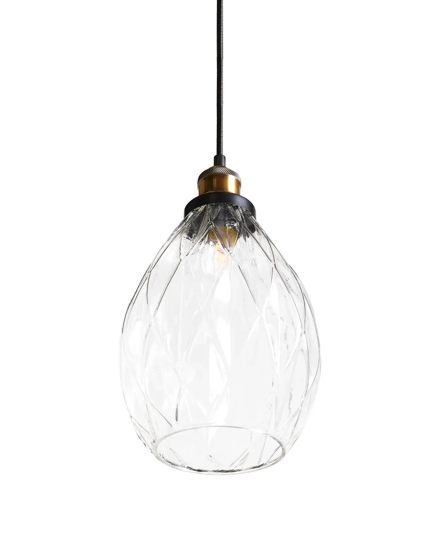 Loftlampe COOSA Glas Transparent