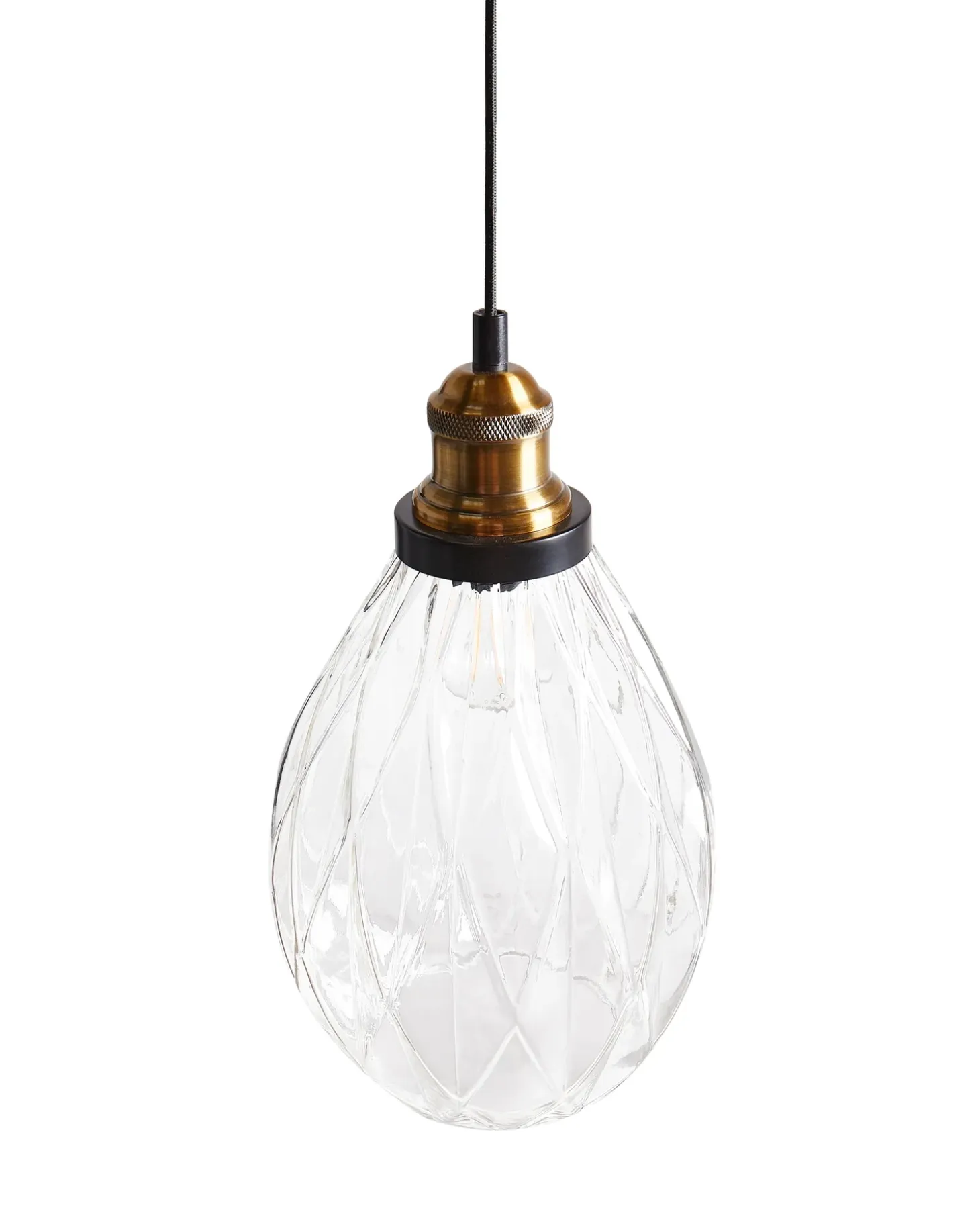 Loftlampe COOSA Glas Transparent