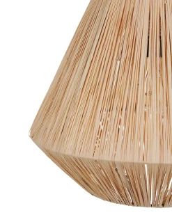 Loftlampe DAMIT Flet Naturlig