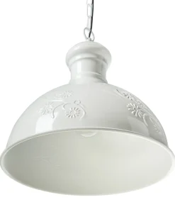 Loftlampe DIDESSA Metal Cremehvid