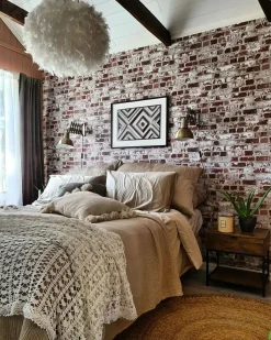 Loftlampe DRAVA Fjer Hvid