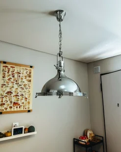 Loftlampe EBRON Metal Sølv