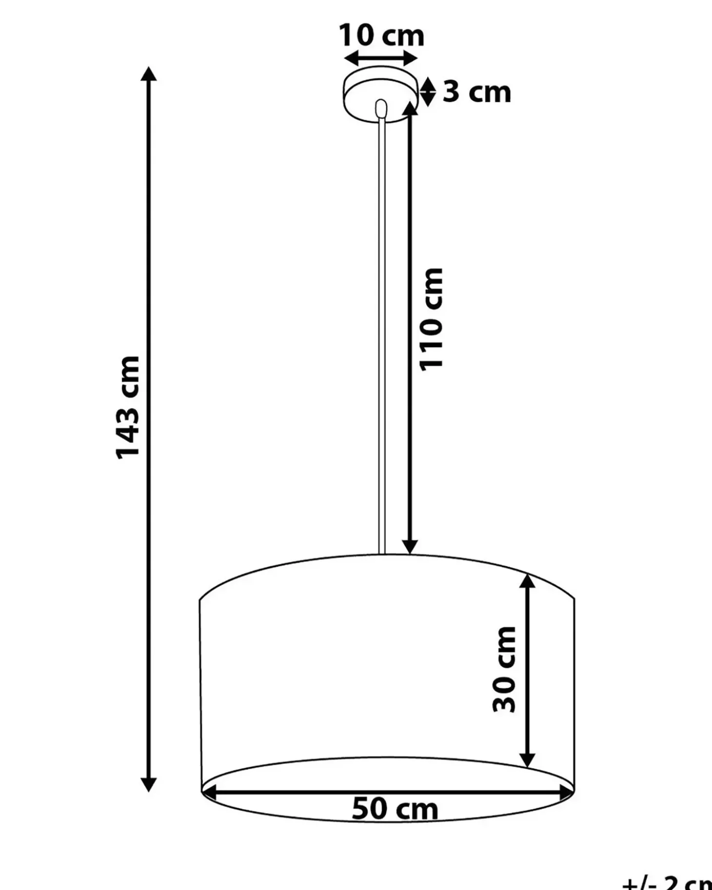 Loftlampe FLAMINGO Multifarvet