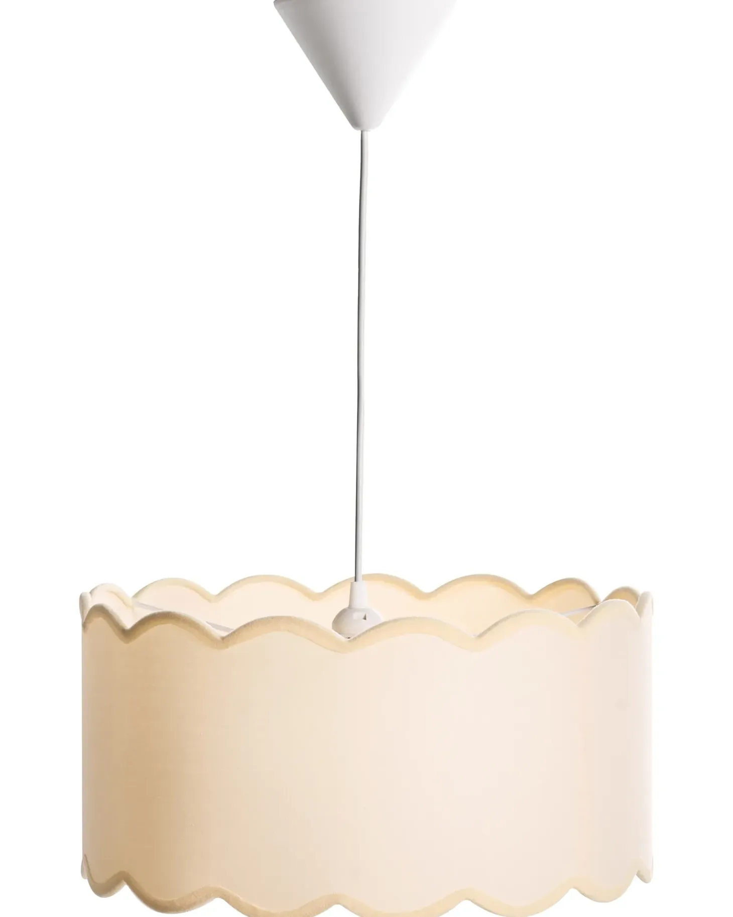 Loftlampe GAIREZI Metal Hvid/beige