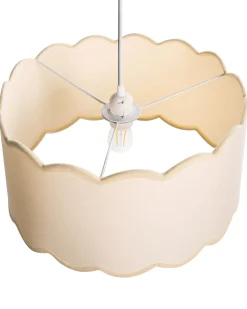 Loftlampe GAIREZI Metal Hvid/beige