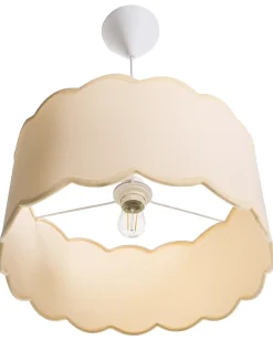 Loftlampe GAIREZI Metal Hvid/beige