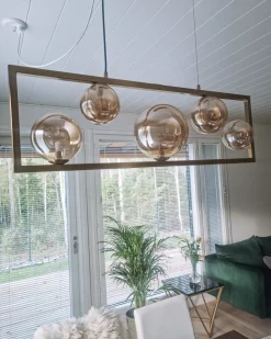 Loftlampe GEEHI Metal Messing
