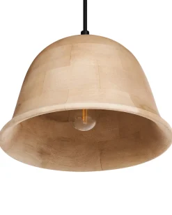 Loftlampe GOIKA Mangotræ Lysebrun