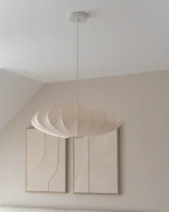 Loftlampe GUACARA Cremehvid