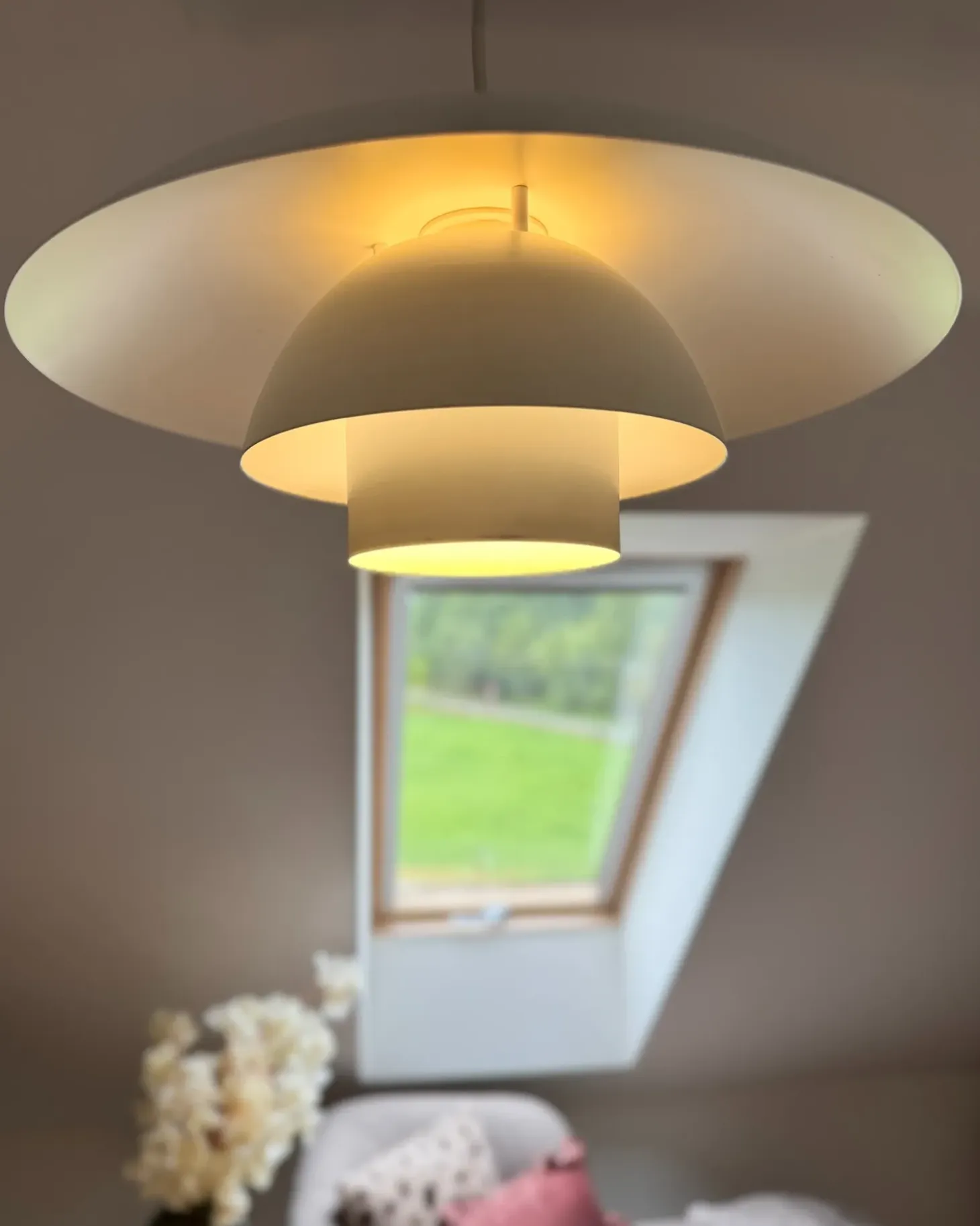 Loftlampe HILBA Metal Hvid