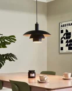 Loftlampe HILBA Metal Sort