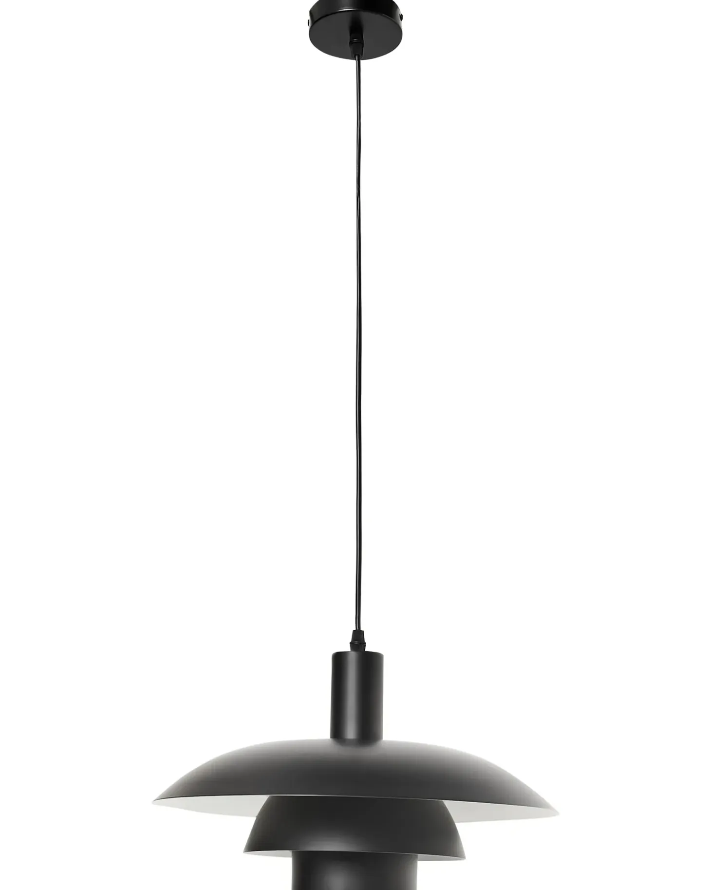 Loftlampe HILBA Metal Sort