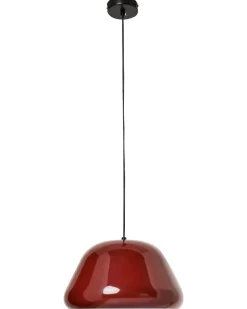 Loftlampe JOKU Metal Rød