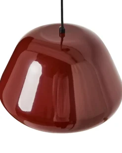 Loftlampe JOKU Metal Rød