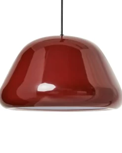 Loftlampe JOKU Metal Rød