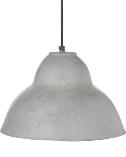 Loftlampe KABALEBO Papmaché Grå