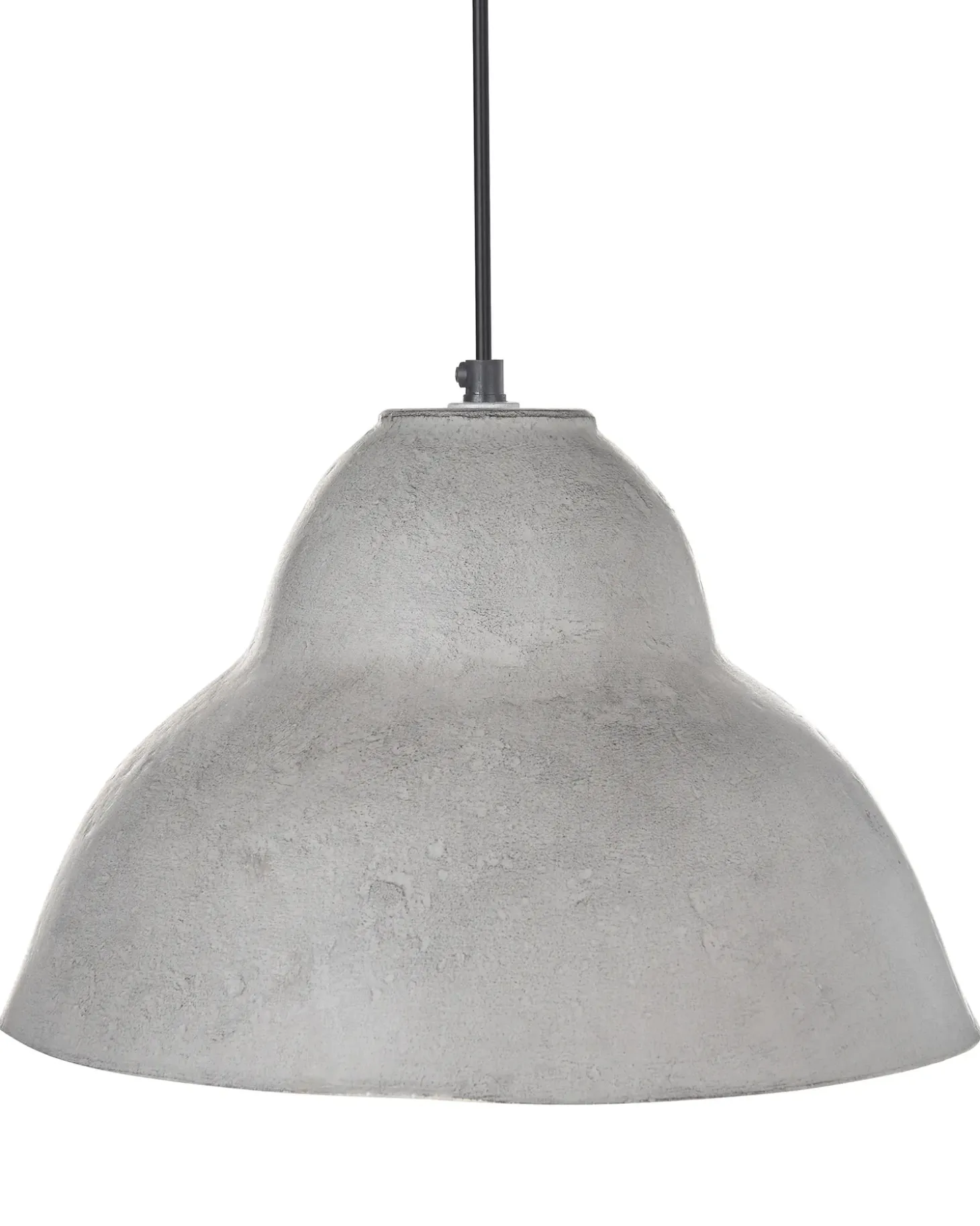 Loftlampe KABALEBO Papmaché Grå