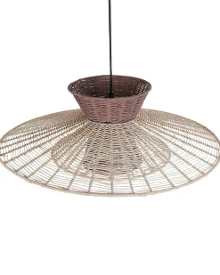 Loftlampe KABOMPO Rattan Brun