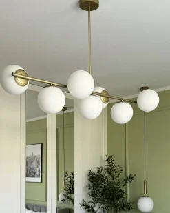 Loftlampe KARLA Metal Guld