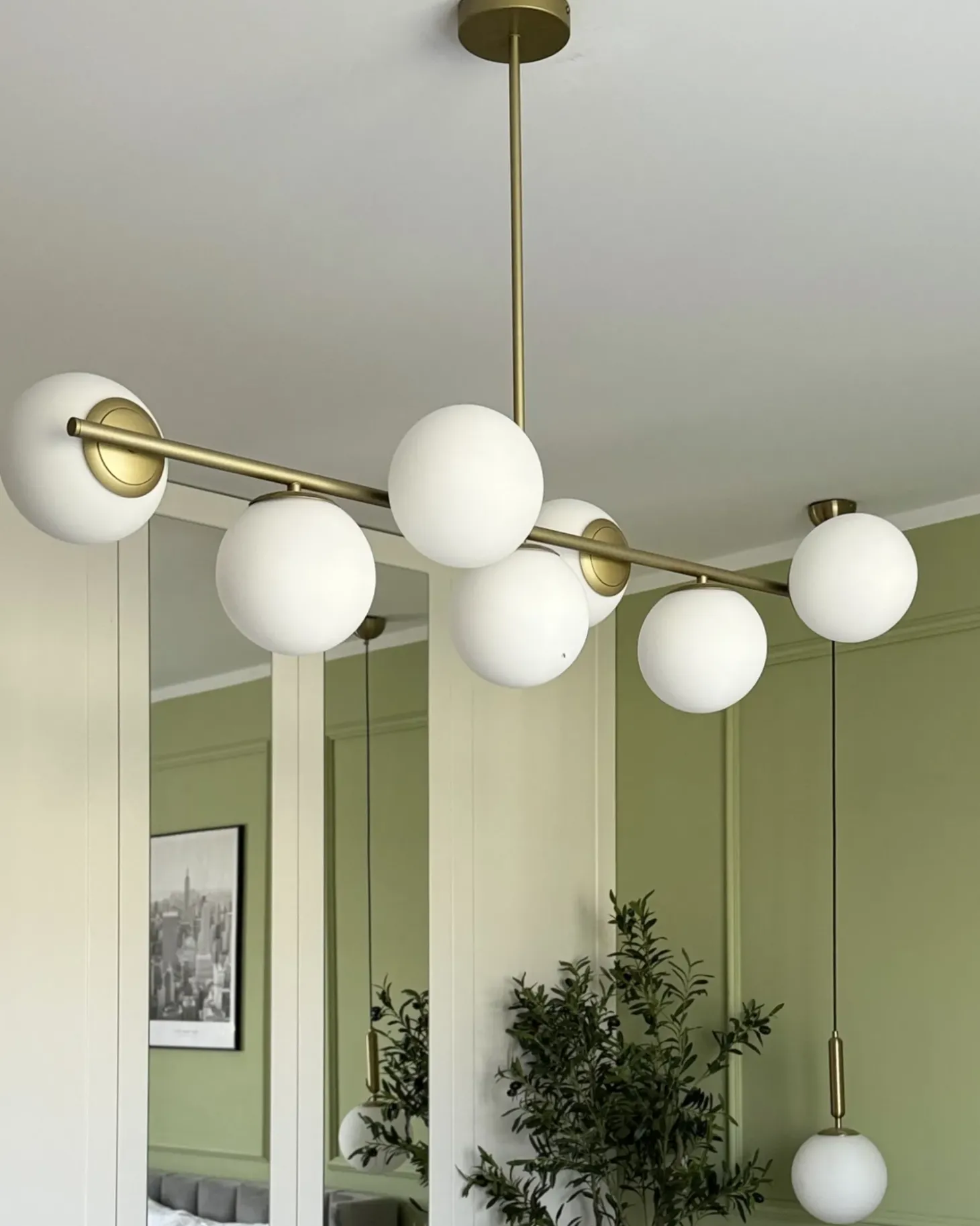 Loftlampe KARLA Metal Guld