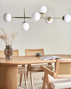 Loftlampe KASARI Metal Guld