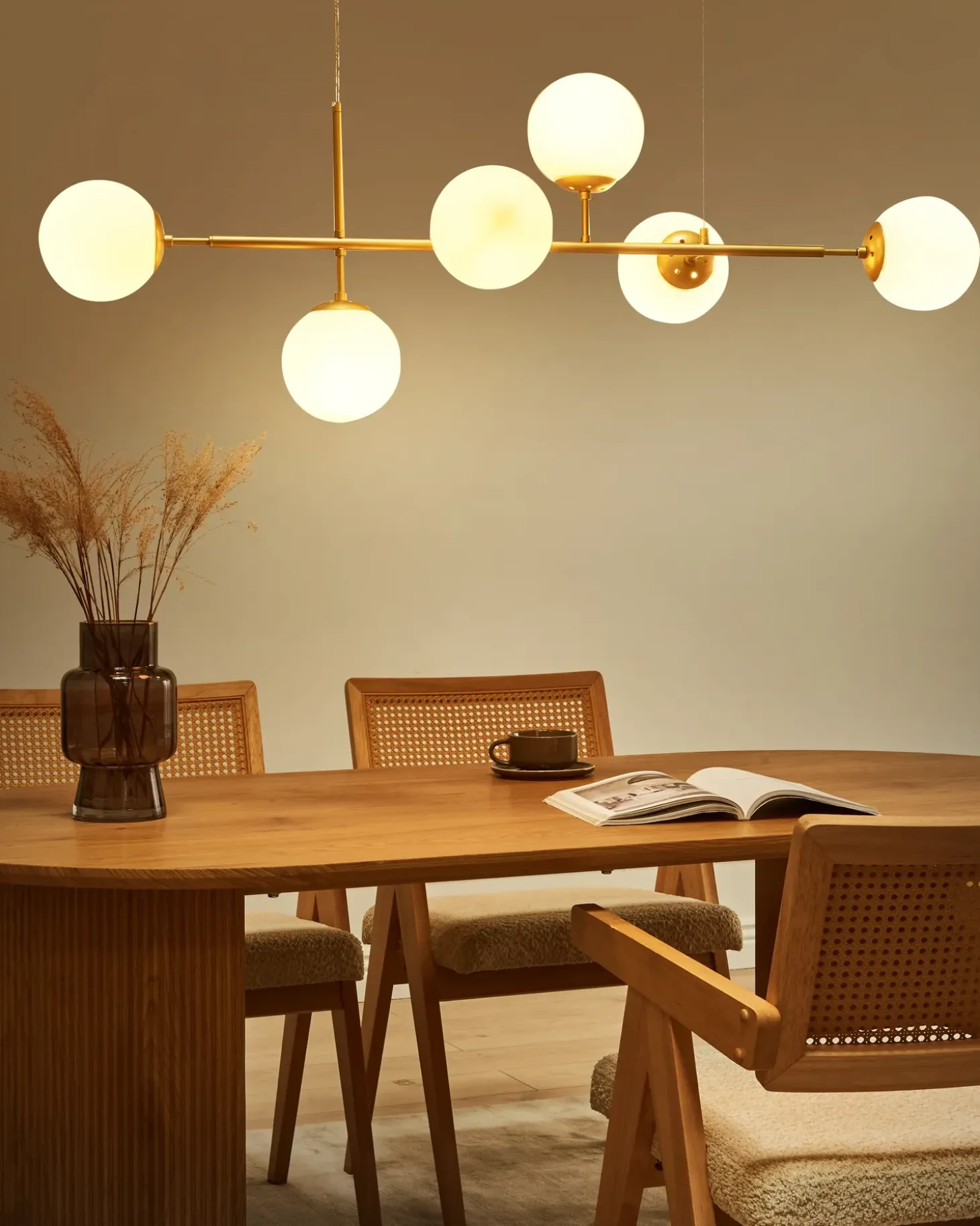 Loftlampe KASARI Metal Guld