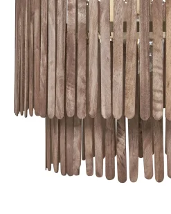 Loftlampe KAVERI Mangotræ Brun