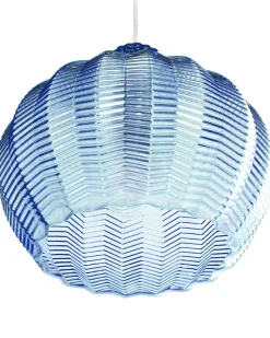 Loftlampe KEILA Glas Blå