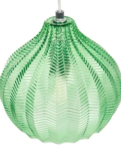 Loftlampe KEILA Glas Grøn