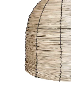 Loftlampe KELAKAS Flet Naturlig