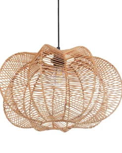 Loftlampe KIBI Rattan Naturlig