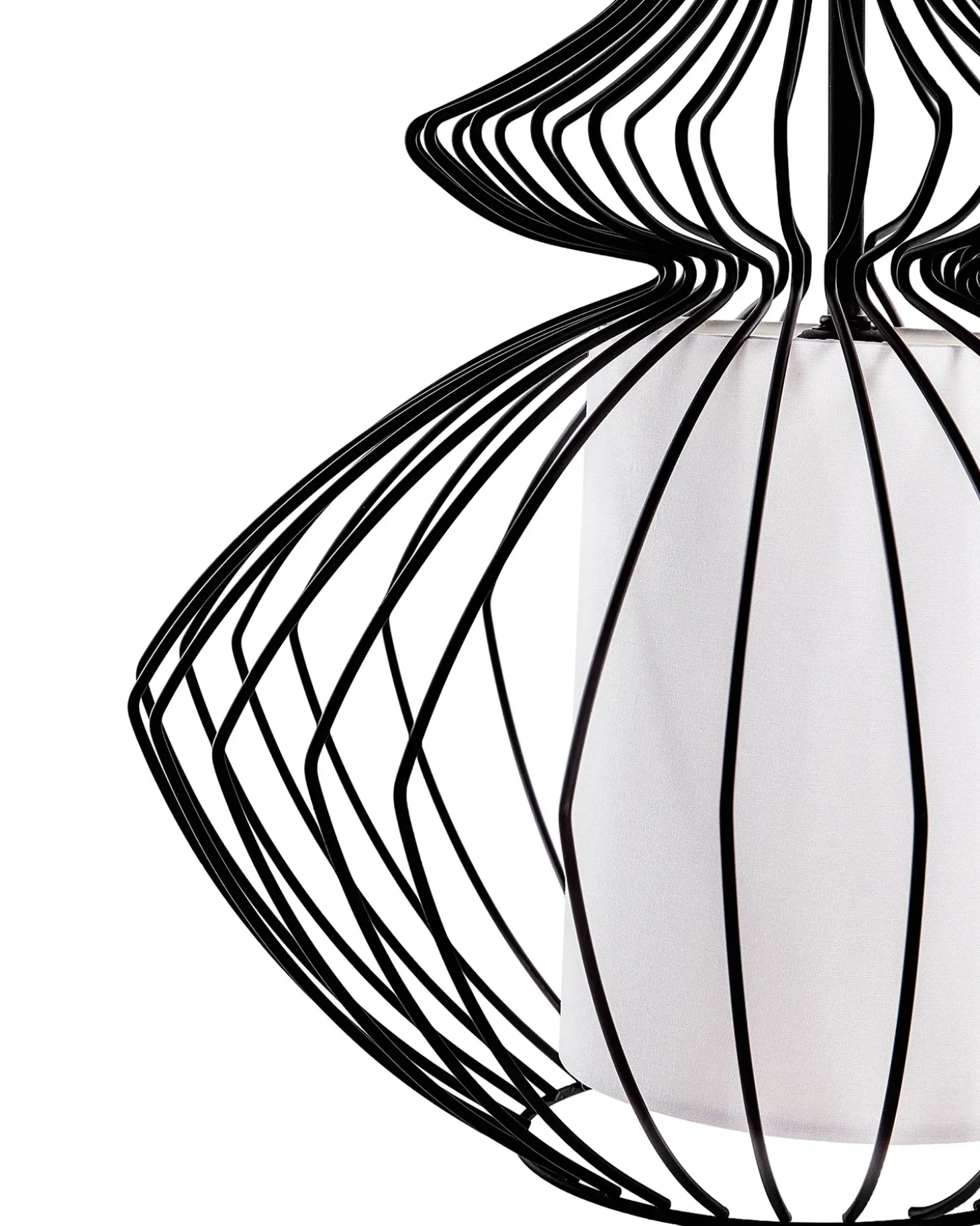 Loftlampe KOLVA Metal Sort