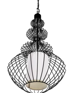 Loftlampe KOLVA Metal Sort