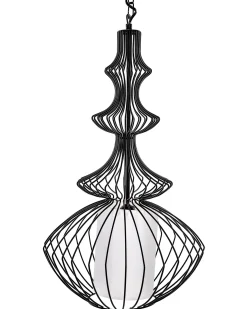 Loftlampe KOLVA Metal Sort