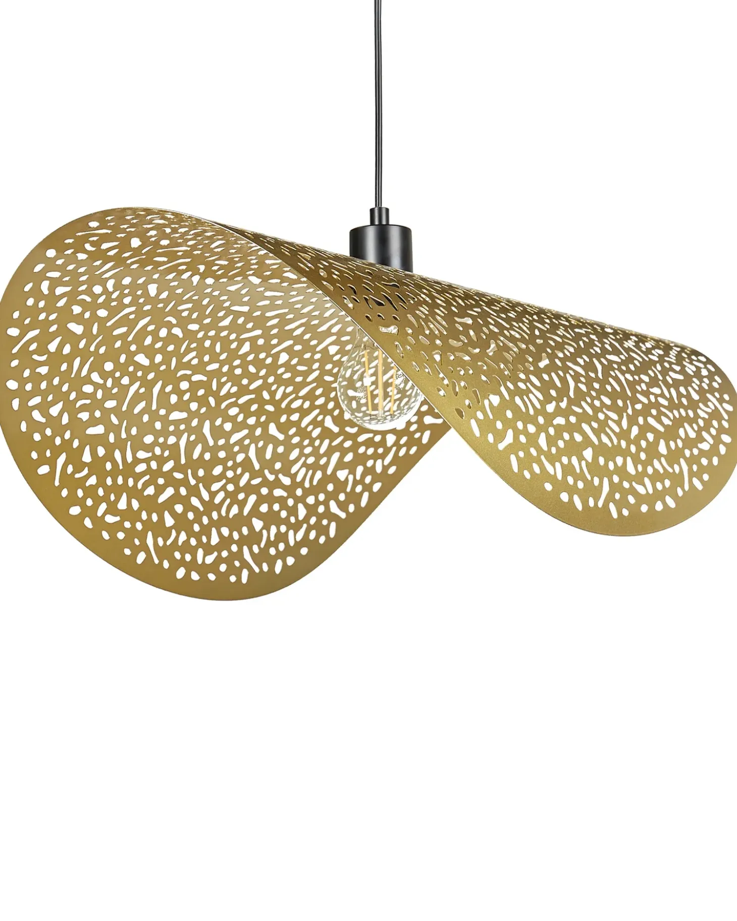 Loftlampe KRISHNA Metal Guld