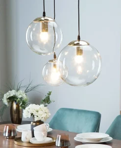 Loftlampe LADON Glas Transparent