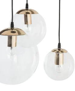 Loftlampe LADON Glas Transparent