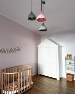 Loftlampe LAMBRO Beton Lysegrøn