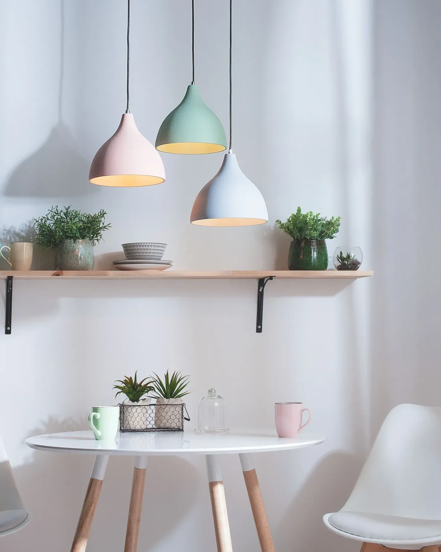 Loftlampe LAMBRO Beton Lysegrå