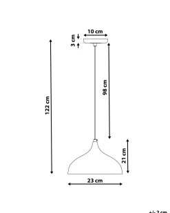 Loftlampe LAMBRO Beton Lysegrå