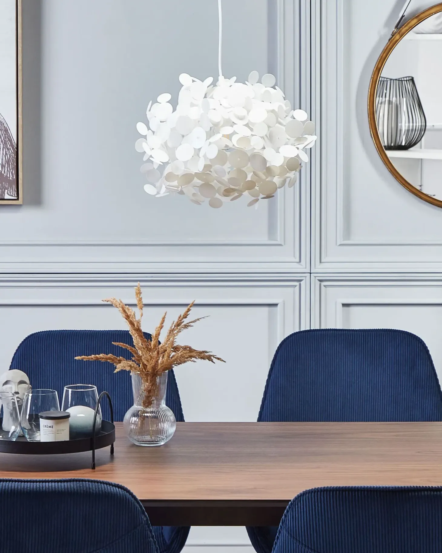 Loftlampe LAMONE Hvid