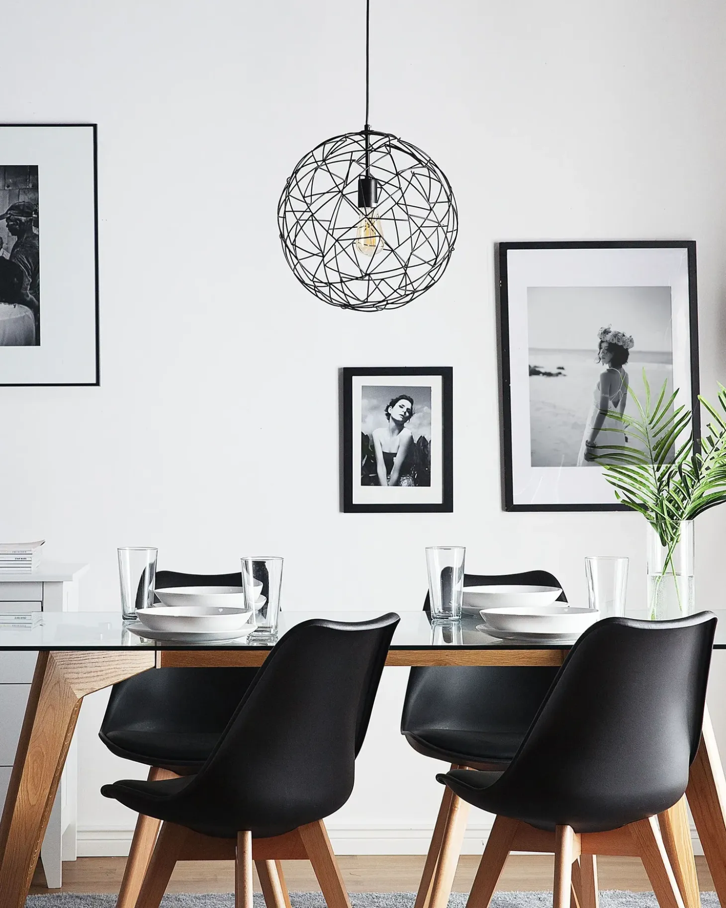 Loftlampe LEMME Metal Sort