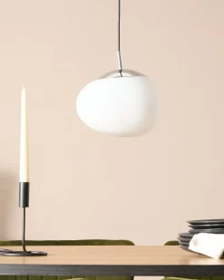 Loftlampe LIFFEL Glas Hvid