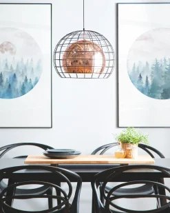 Loftlampe LIRI Metal Kobber