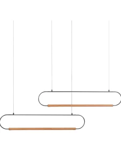 Loftlampe LOGONE Metal Sort