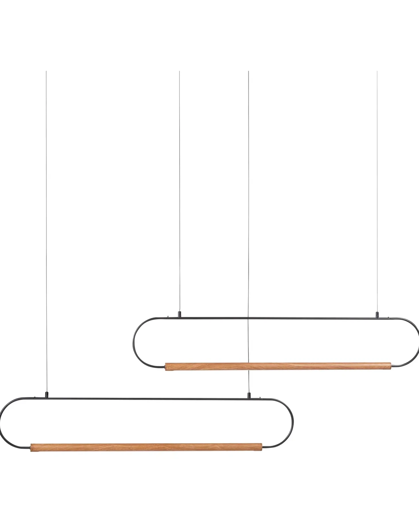 Loftlampe LOGONE Metal Sort